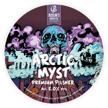 Load image into Gallery viewer, Cask - Arctic Myst - Our Pilsner Style Craft Beer - 5.0% ABV