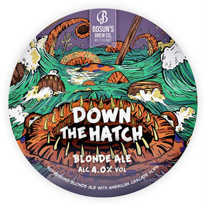 Cask - Down the Hatch - American Blonde 4.0% ABV