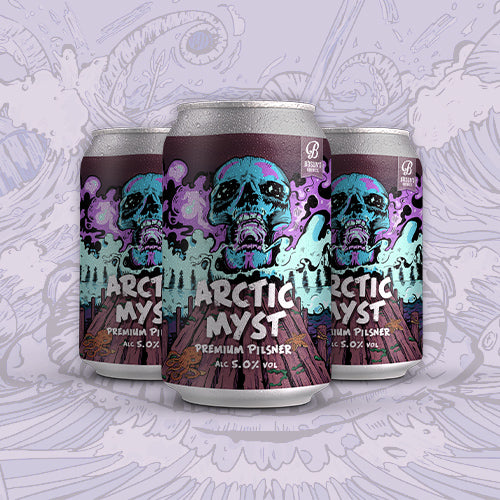 Arctic Myst - 5% ABV - 330ml Can - 12 Pack