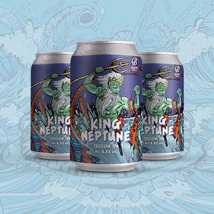 King Neptune - 4.3% ABV - 330ml Can - 12 Pack
